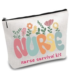 Nurse Survival Bag For Makeup Snacks Or Anything Else